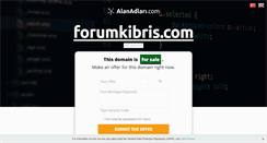 Desktop Screenshot of forumkibris.com